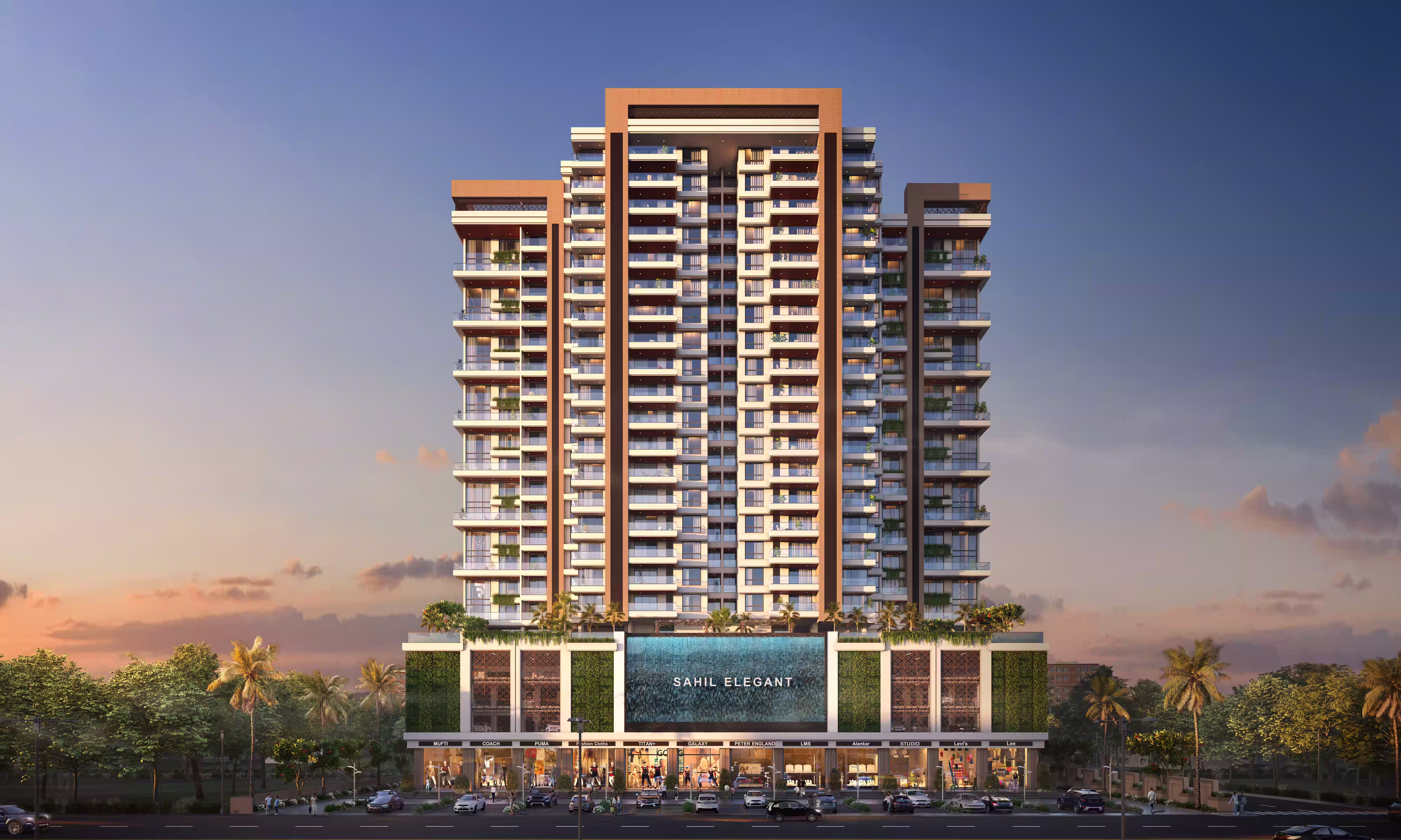 Sahil Elegant - Ultra Luxury Singlex Apartments
