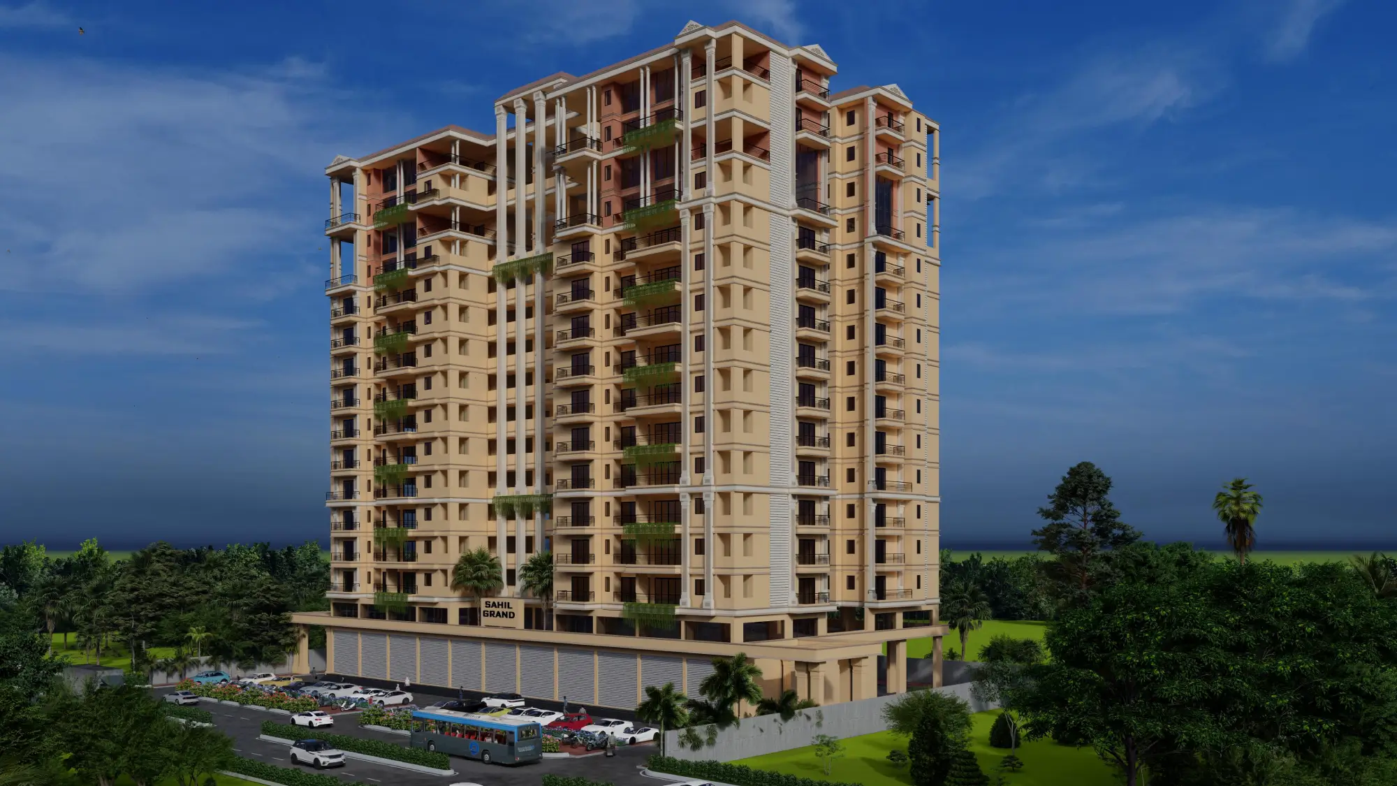 Sahil Grand - Luxury Duplex Apartments